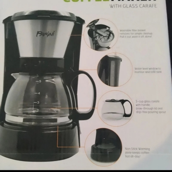 parini Kitchen Electric Drip Coffee Maker Poshmark
